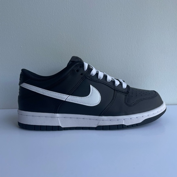 Dunk Low Black/White-Off Noir (GS) - Picture 1 of 8